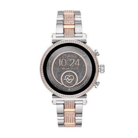 smartwatch michael kors linkshandig|michael kors horloge zilver.